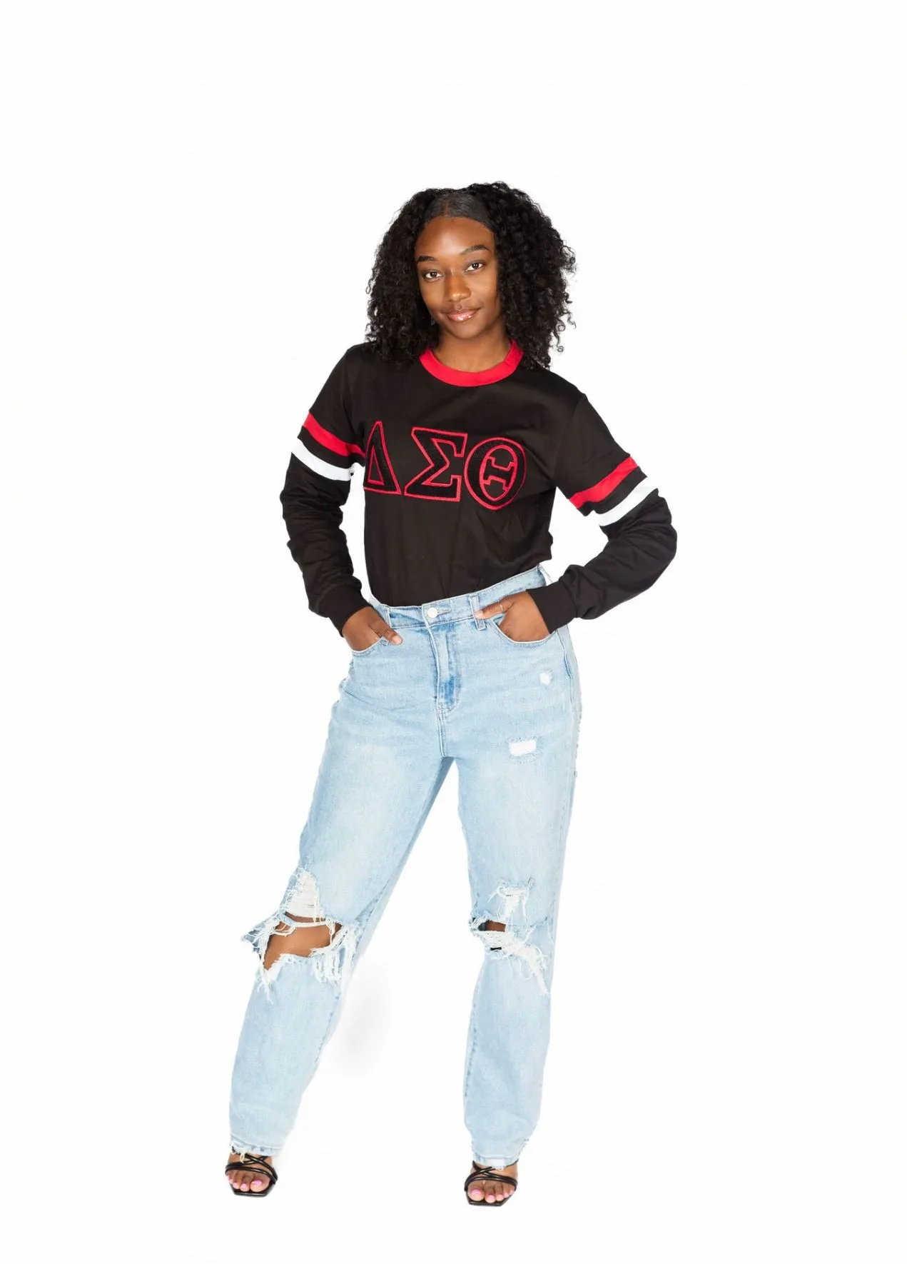 ΔΣΘ Black Chenille LS07