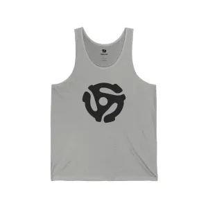 45 RPM Adapter Spider - Unisex Jersey Tank