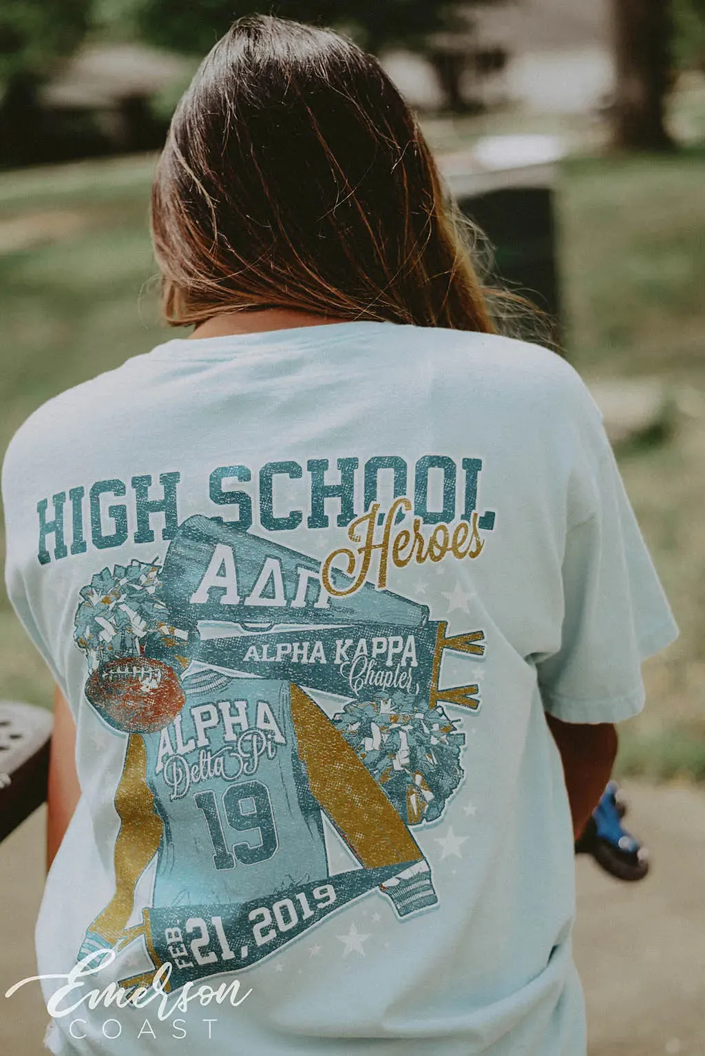 ADPi High School Heroes Tshirt