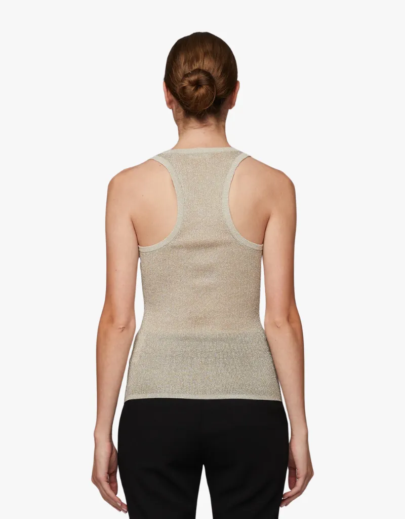 A.L.C. Iris Top in Light Gold