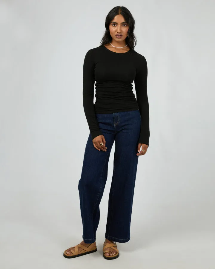 All About Eve Kylie Long Sleeve Top - Black