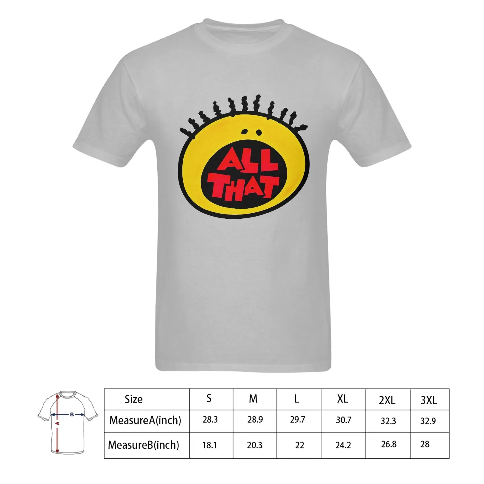 All That Men's T-shirt 100% Cotton