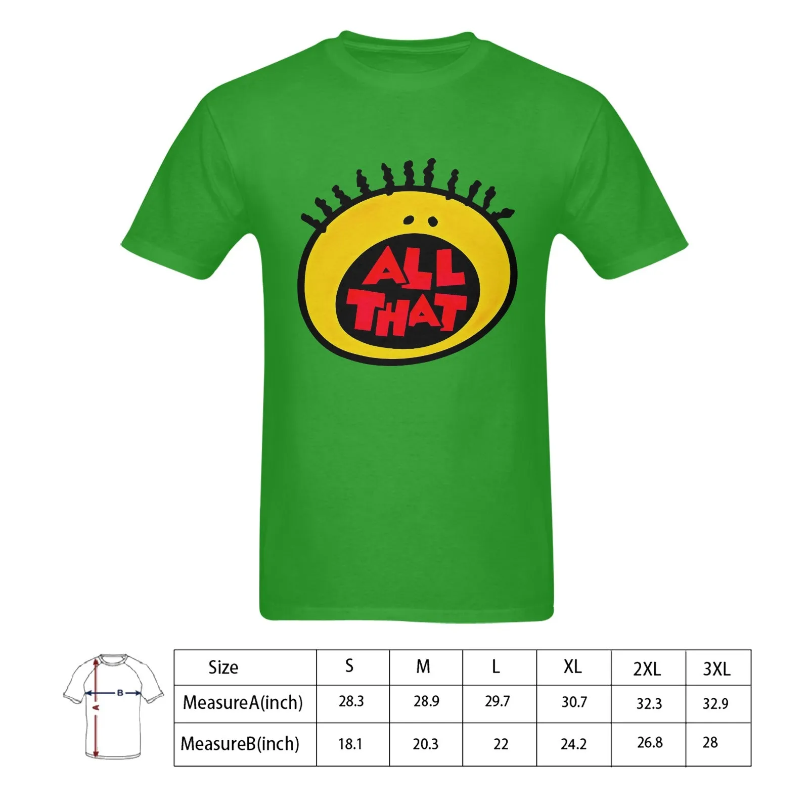 All That Men's T-shirt 100% Cotton