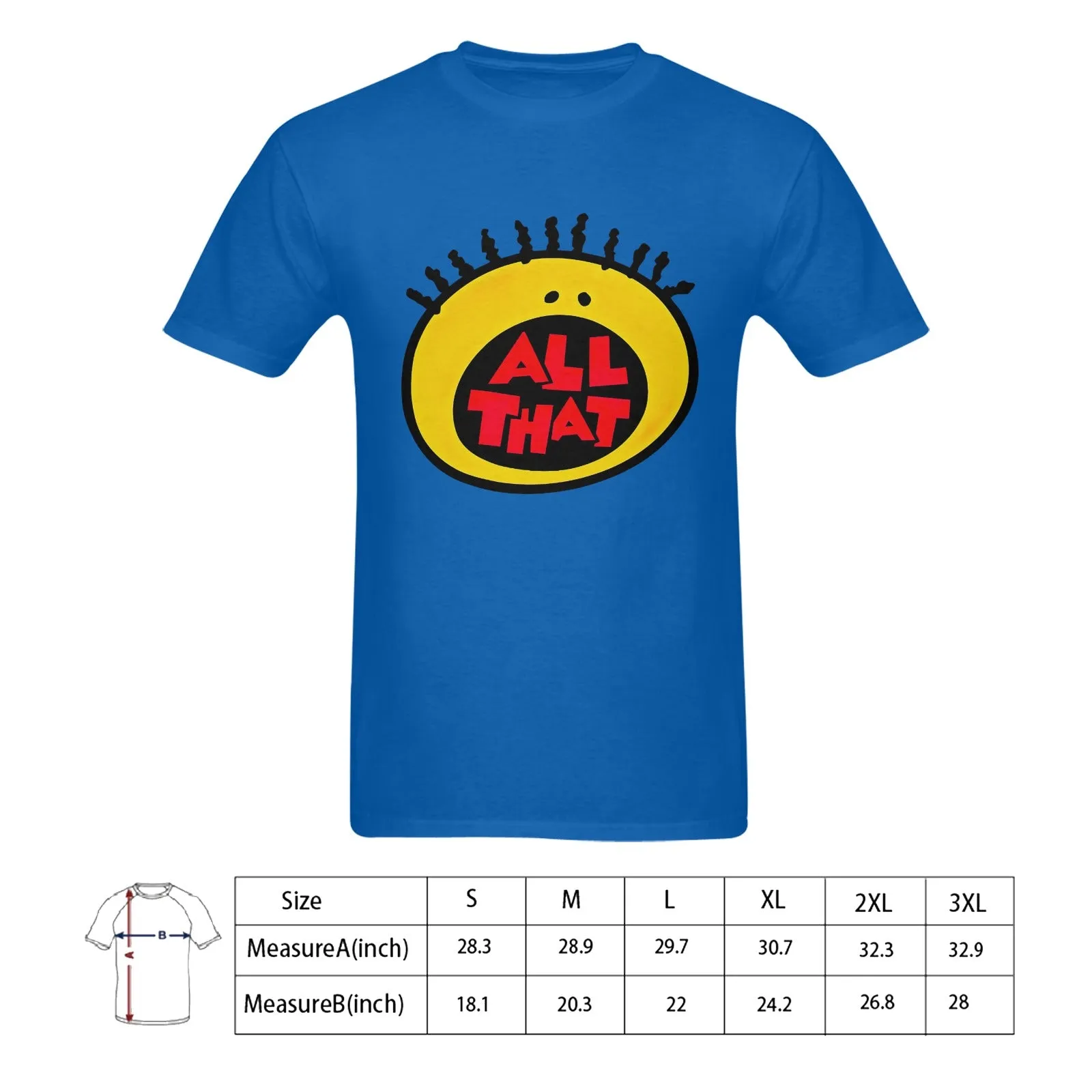 All That Men's T-shirt 100% Cotton
