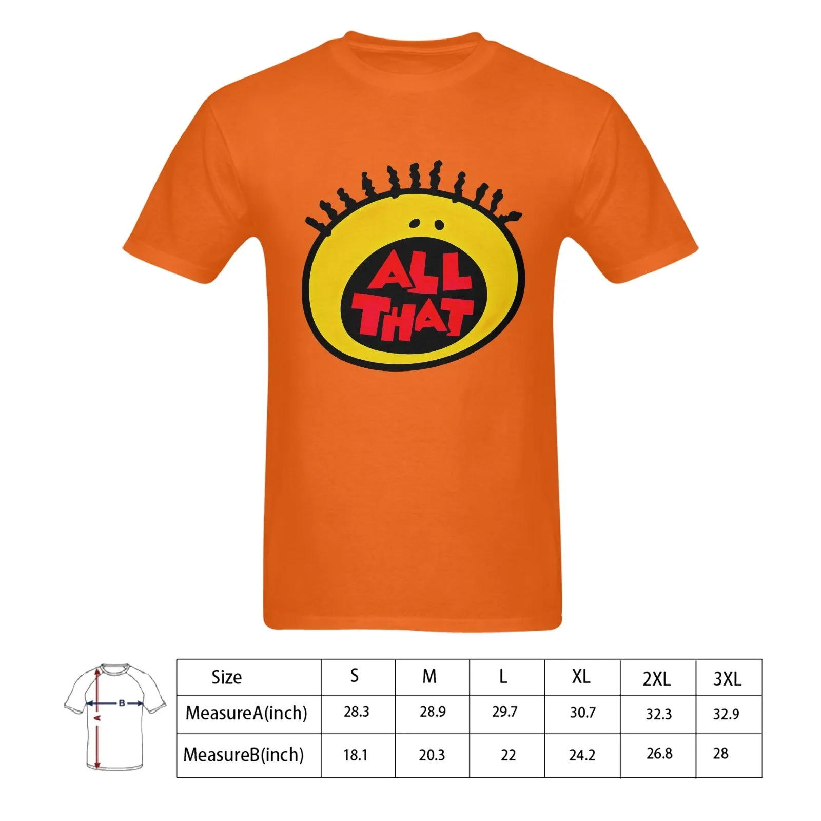 All That Men's T-shirt 100% Cotton