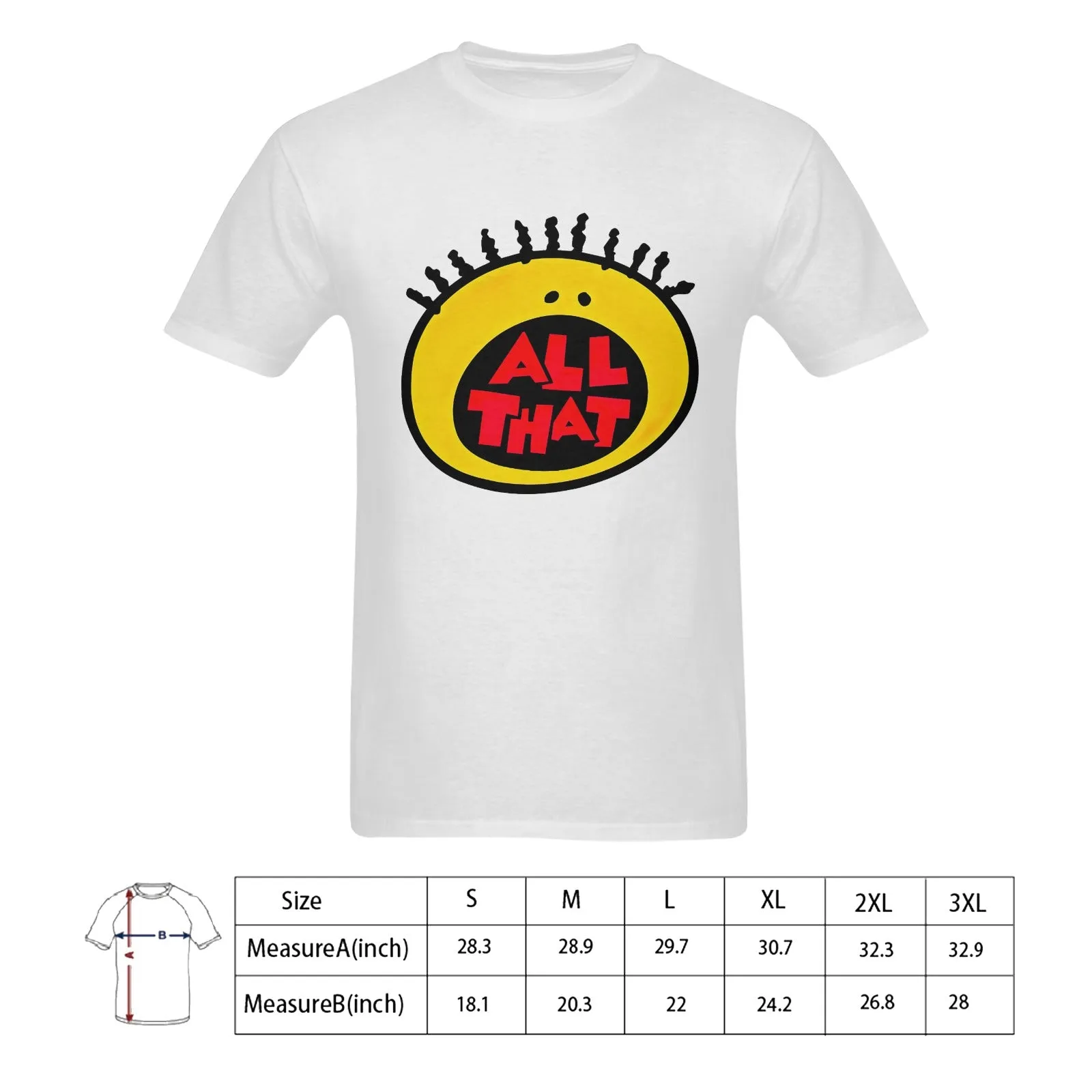 All That Men's T-shirt 100% Cotton