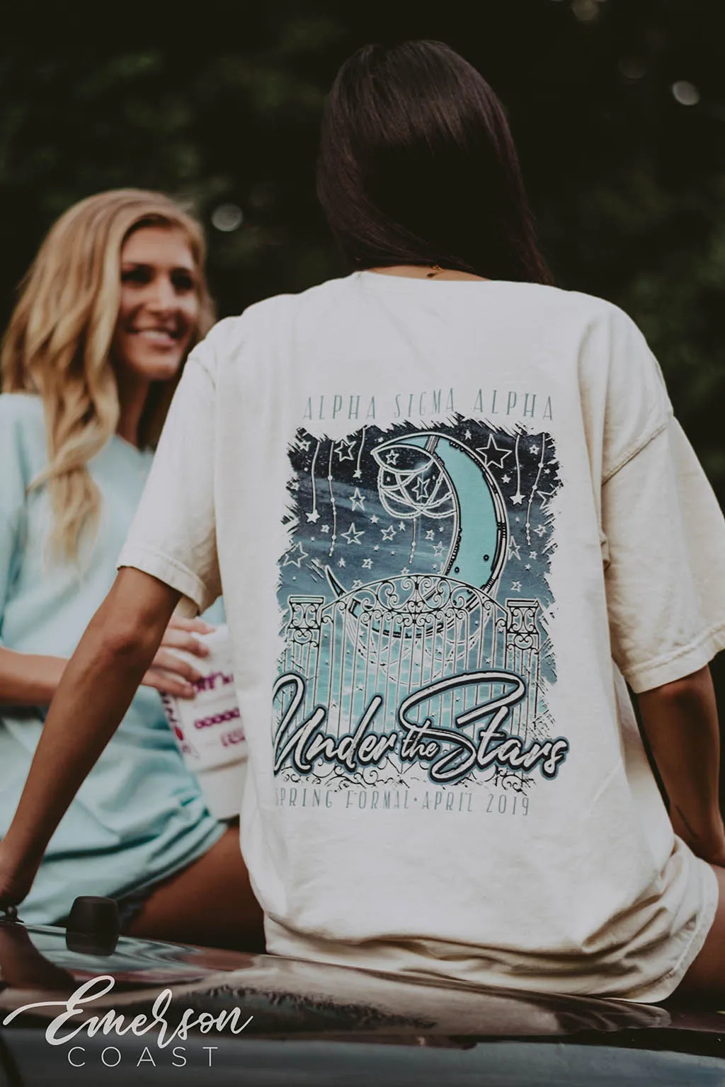 Alpha Sigma Alpha Under the Stars Formal Tshirt
