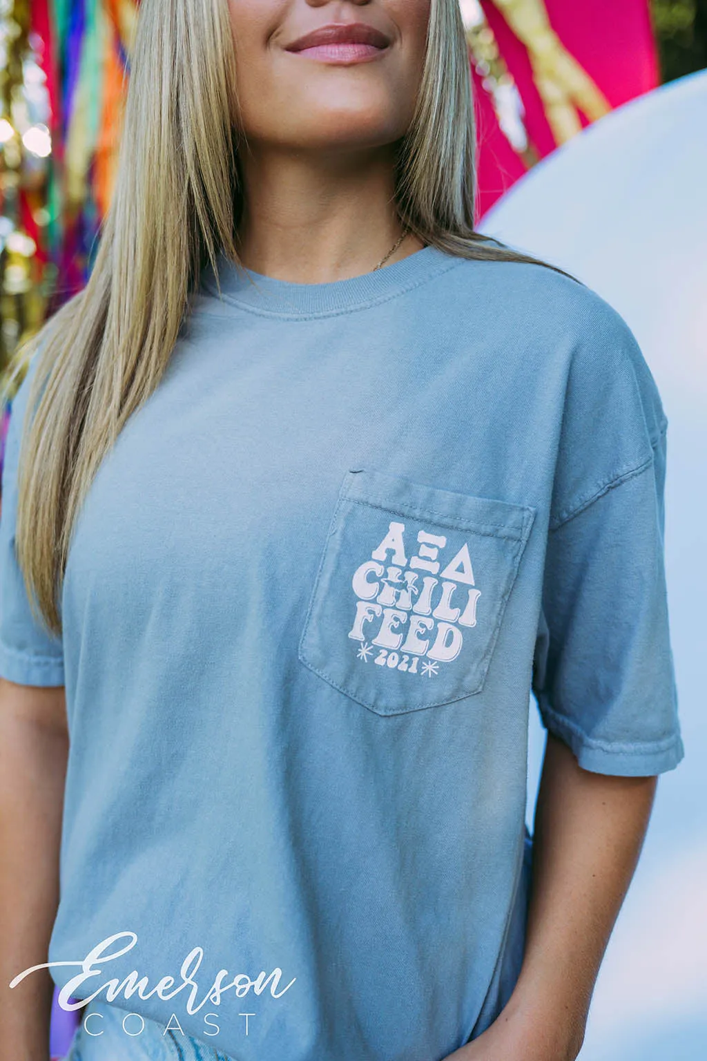 Alpha Xi Delta Philanthropy Chili Feed Tee