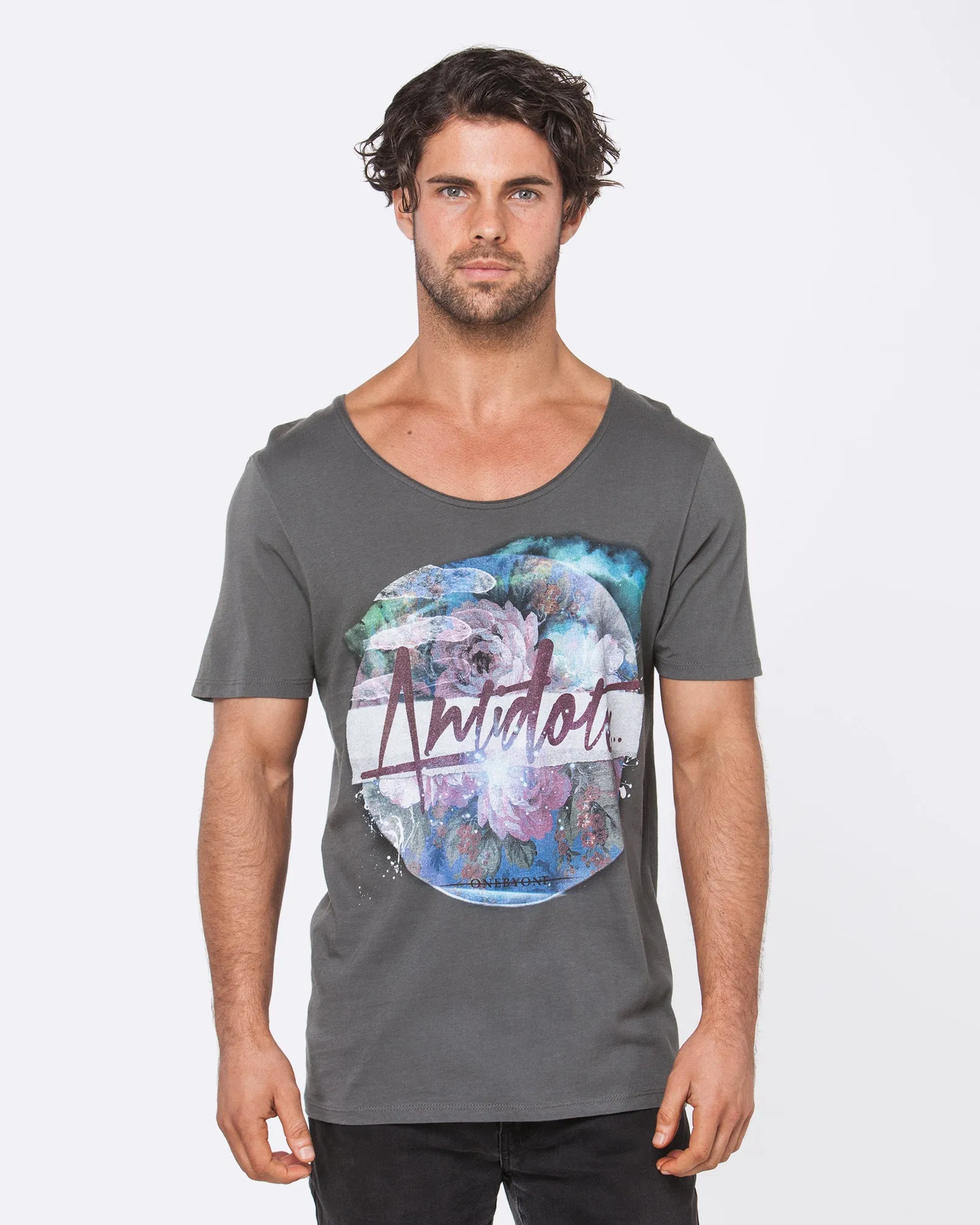 Antidote Dark Grey Tshirt
