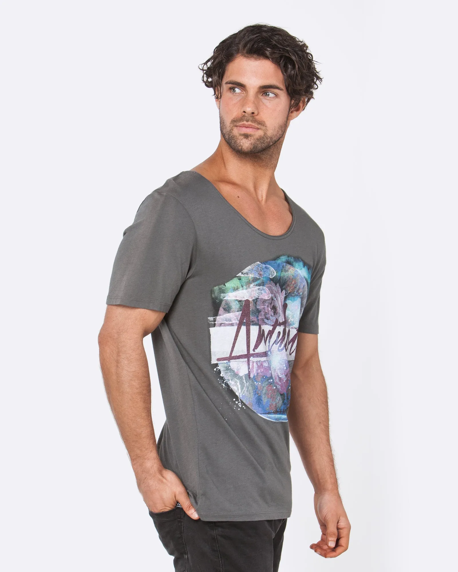 Antidote Dark Grey Tshirt