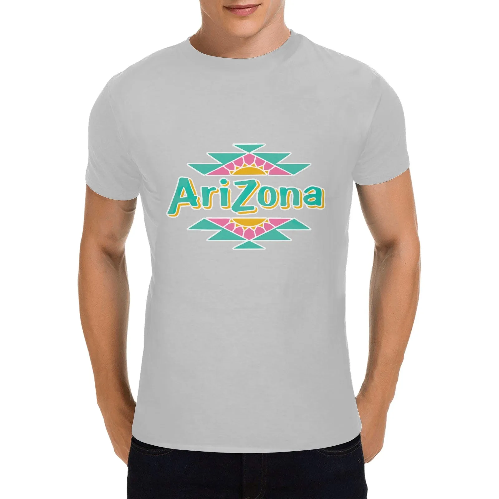 Arizona Tea Logo Men's T-shirt 100% Cotton