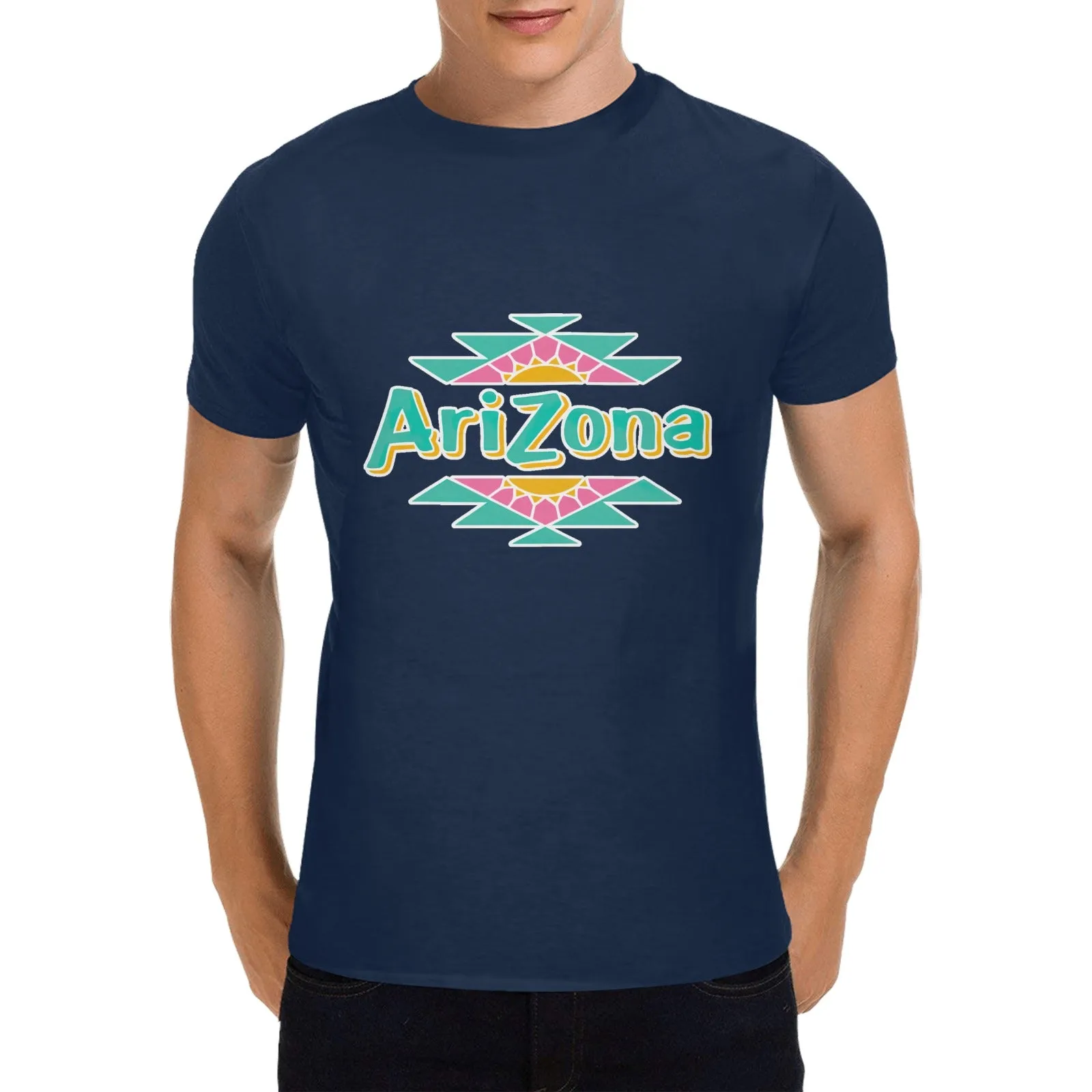 Arizona Tea Logo Men's T-shirt 100% Cotton