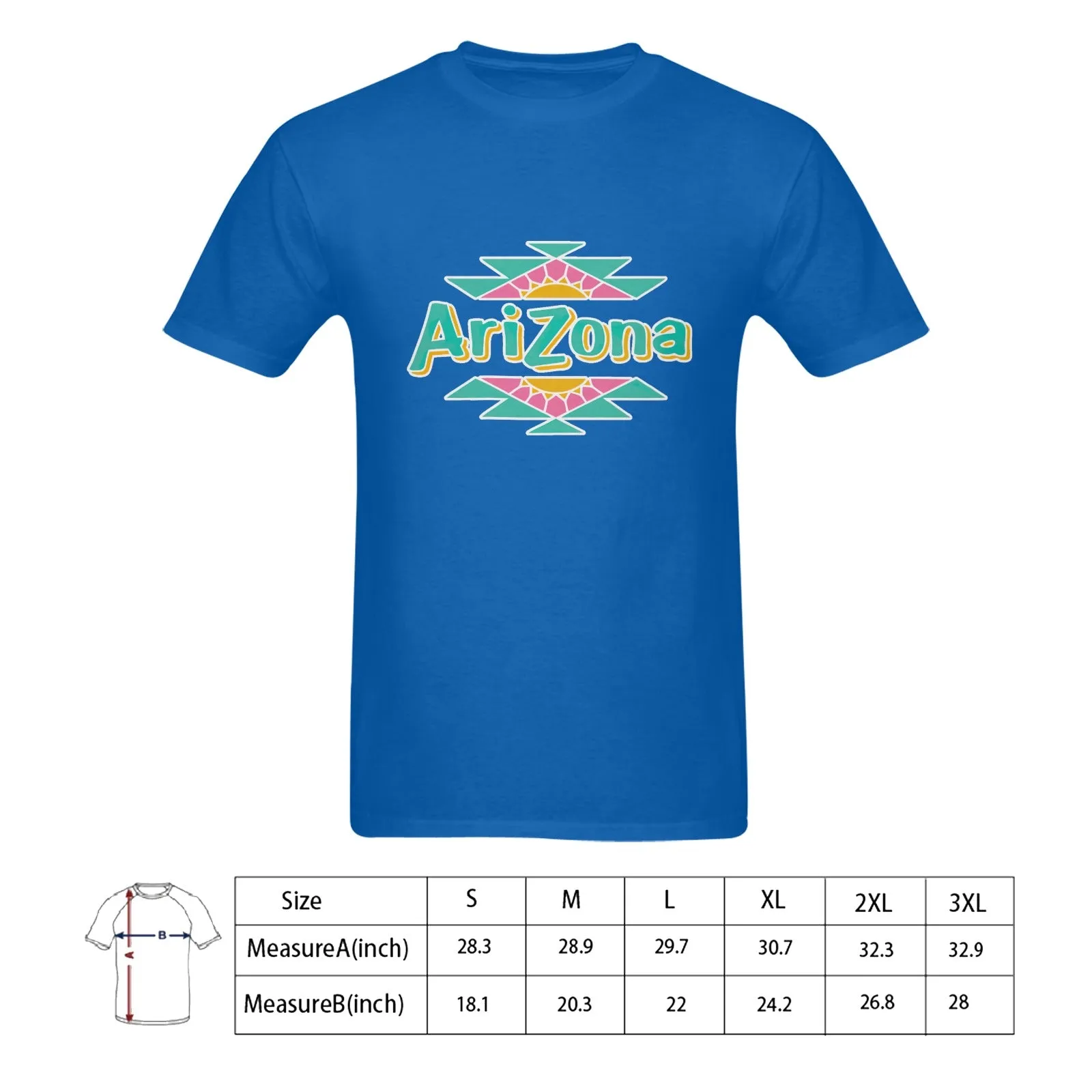 Arizona Tea Logo Men's T-shirt 100% Cotton