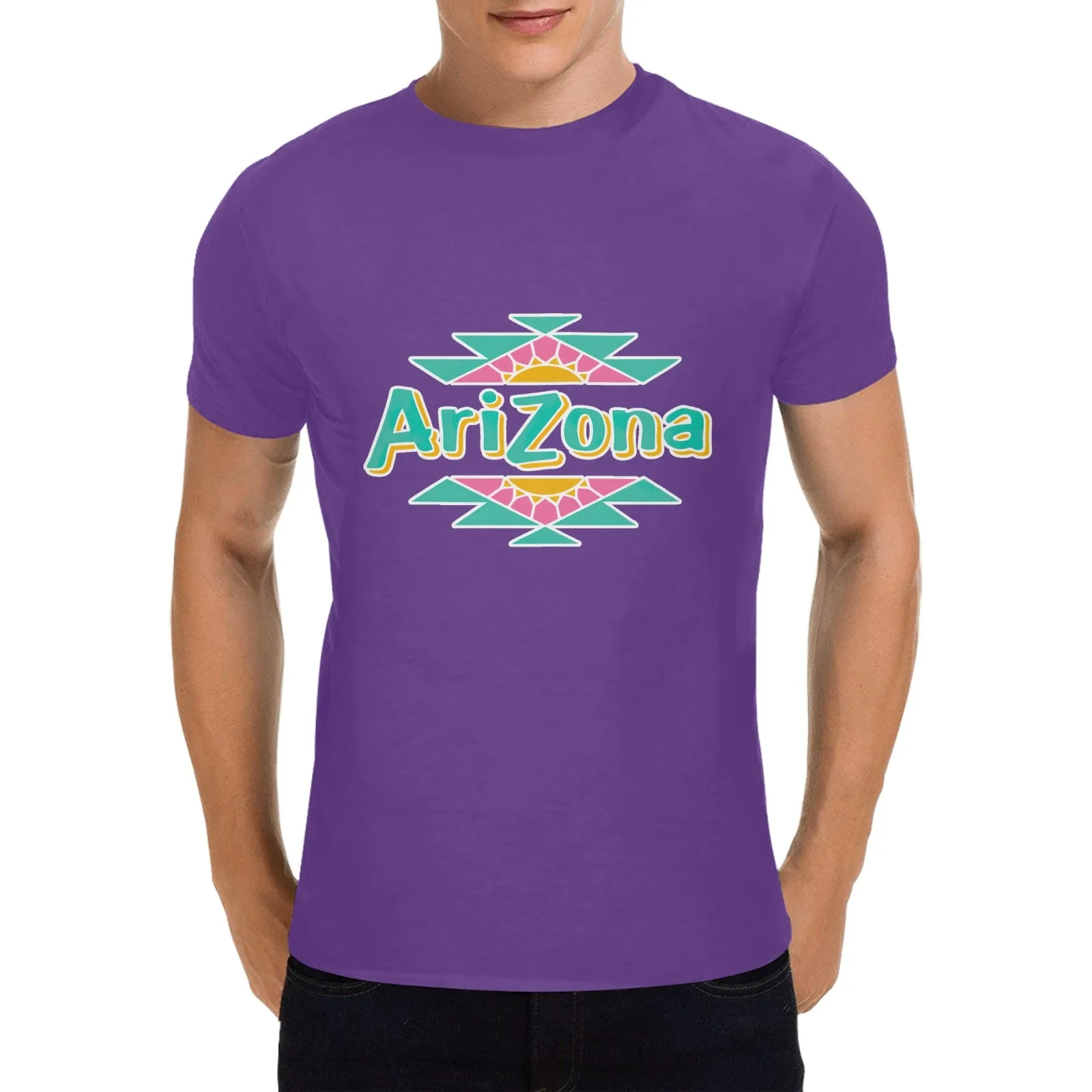 Arizona Tea Logo Men's T-shirt 100% Cotton