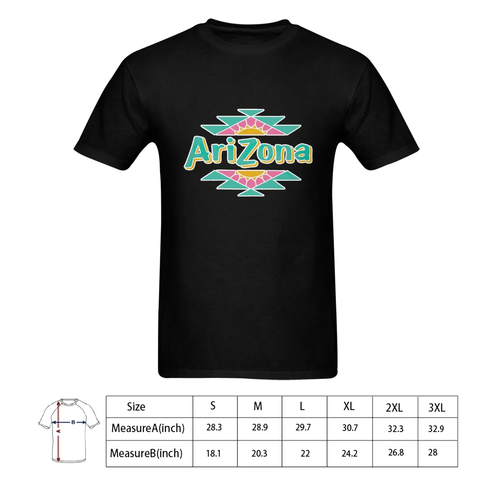 Arizona Tea Logo Men's T-shirt 100% Cotton