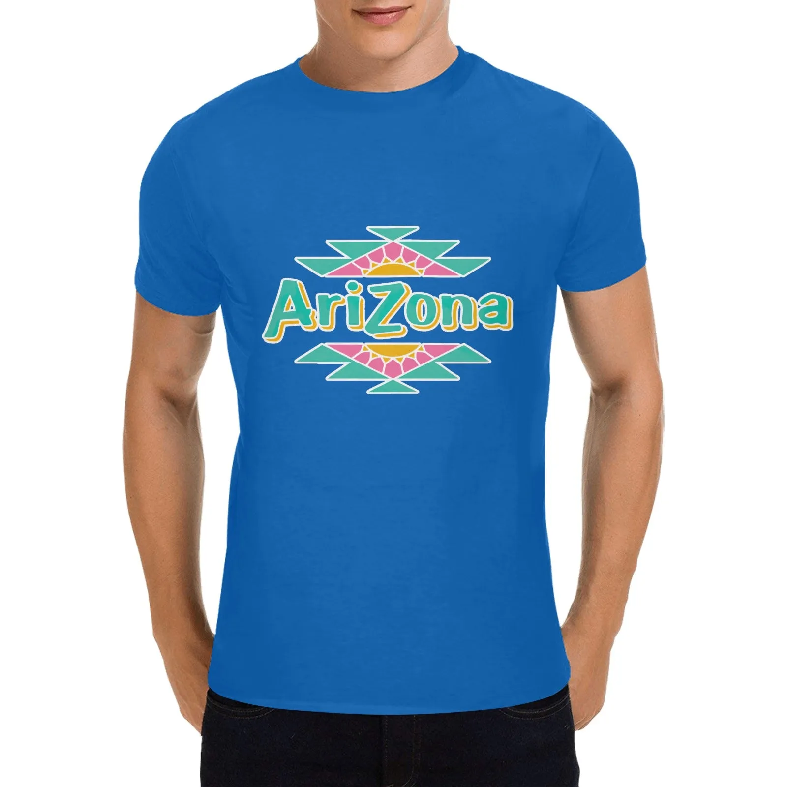 Arizona Tea Logo Men's T-shirt 100% Cotton