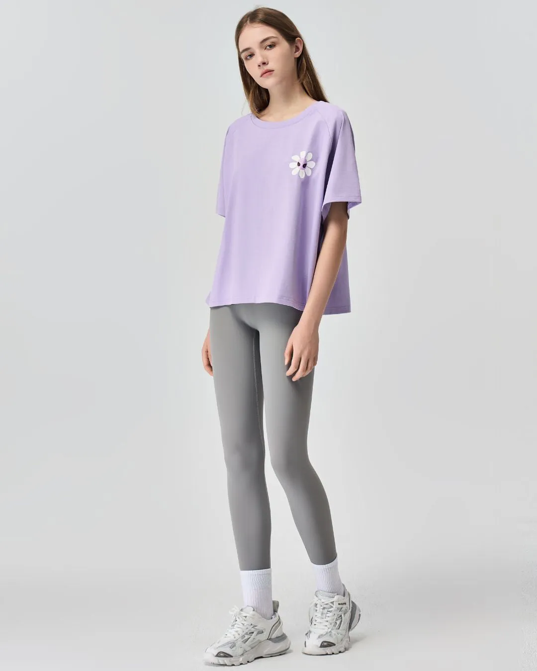 Aster Purple Tee