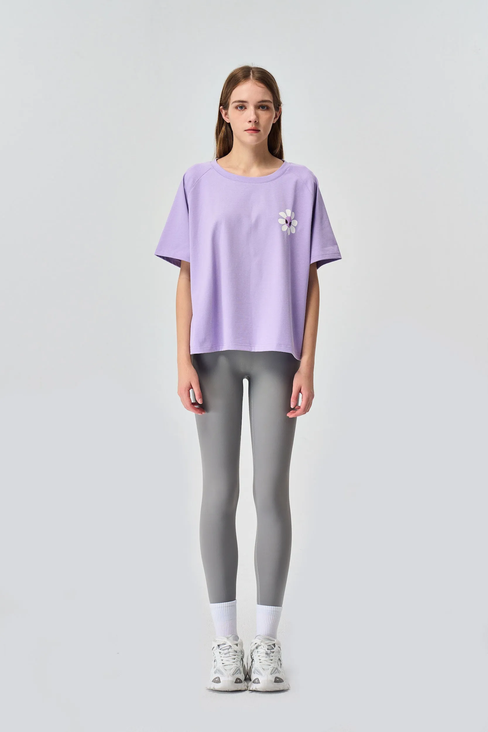 Aster Purple Tee