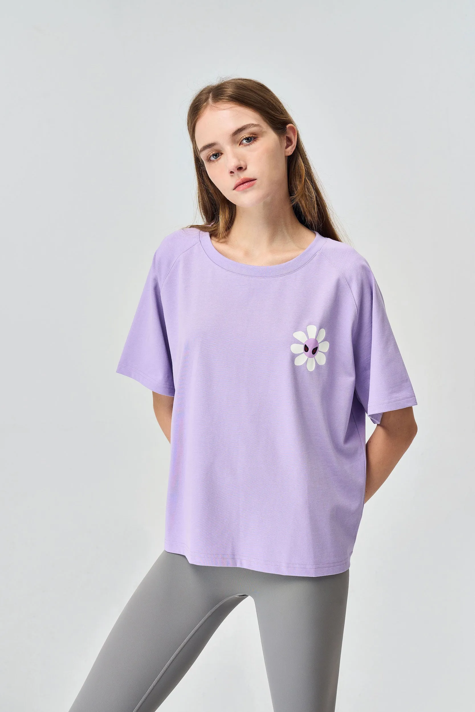 Aster Purple Tee
