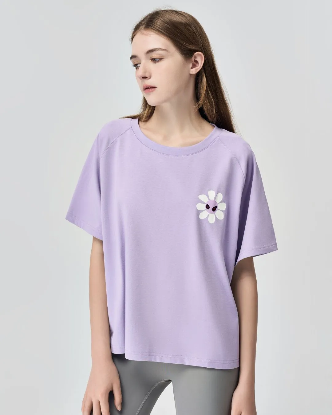 Aster Purple Tee