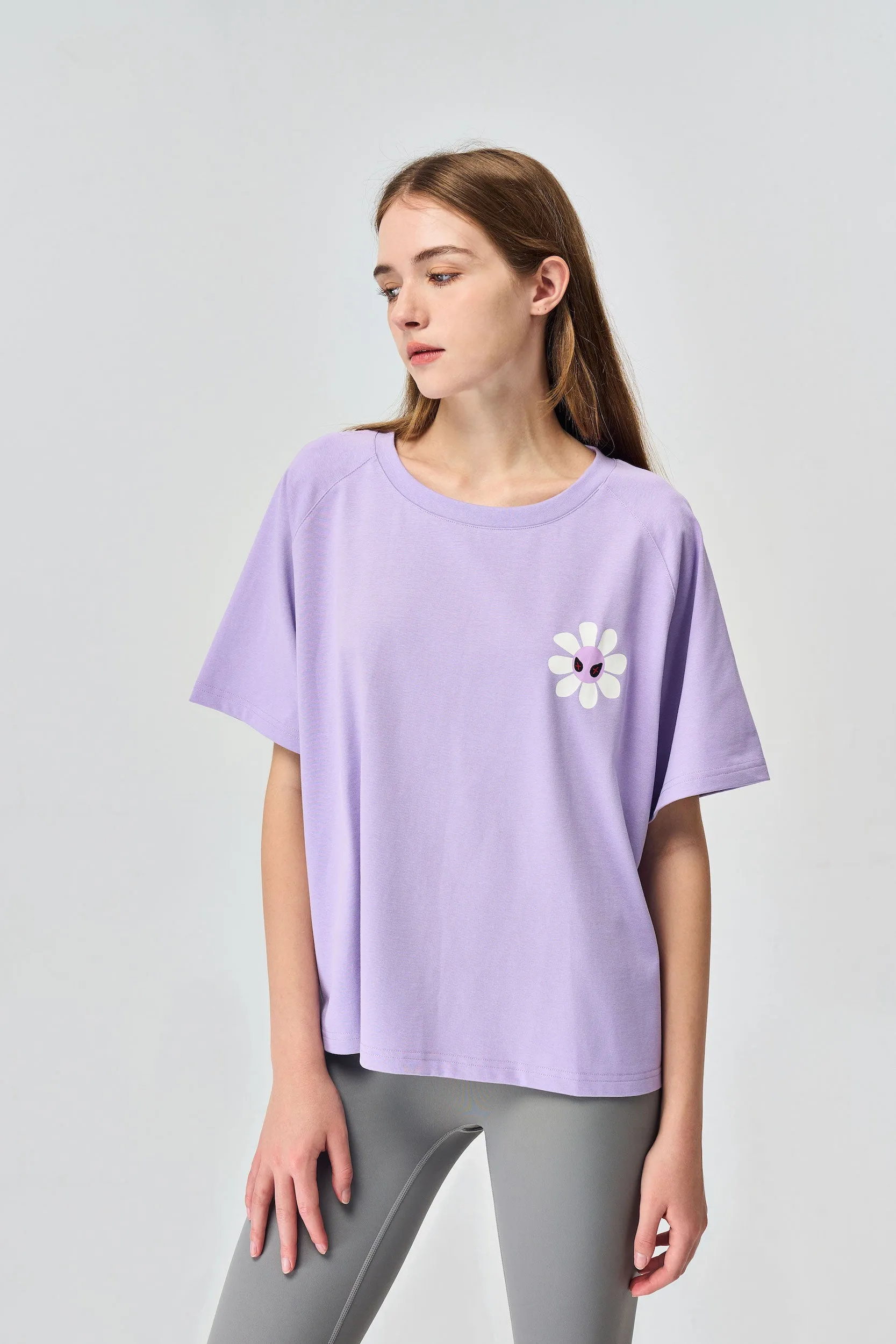 Aster Purple Tee
