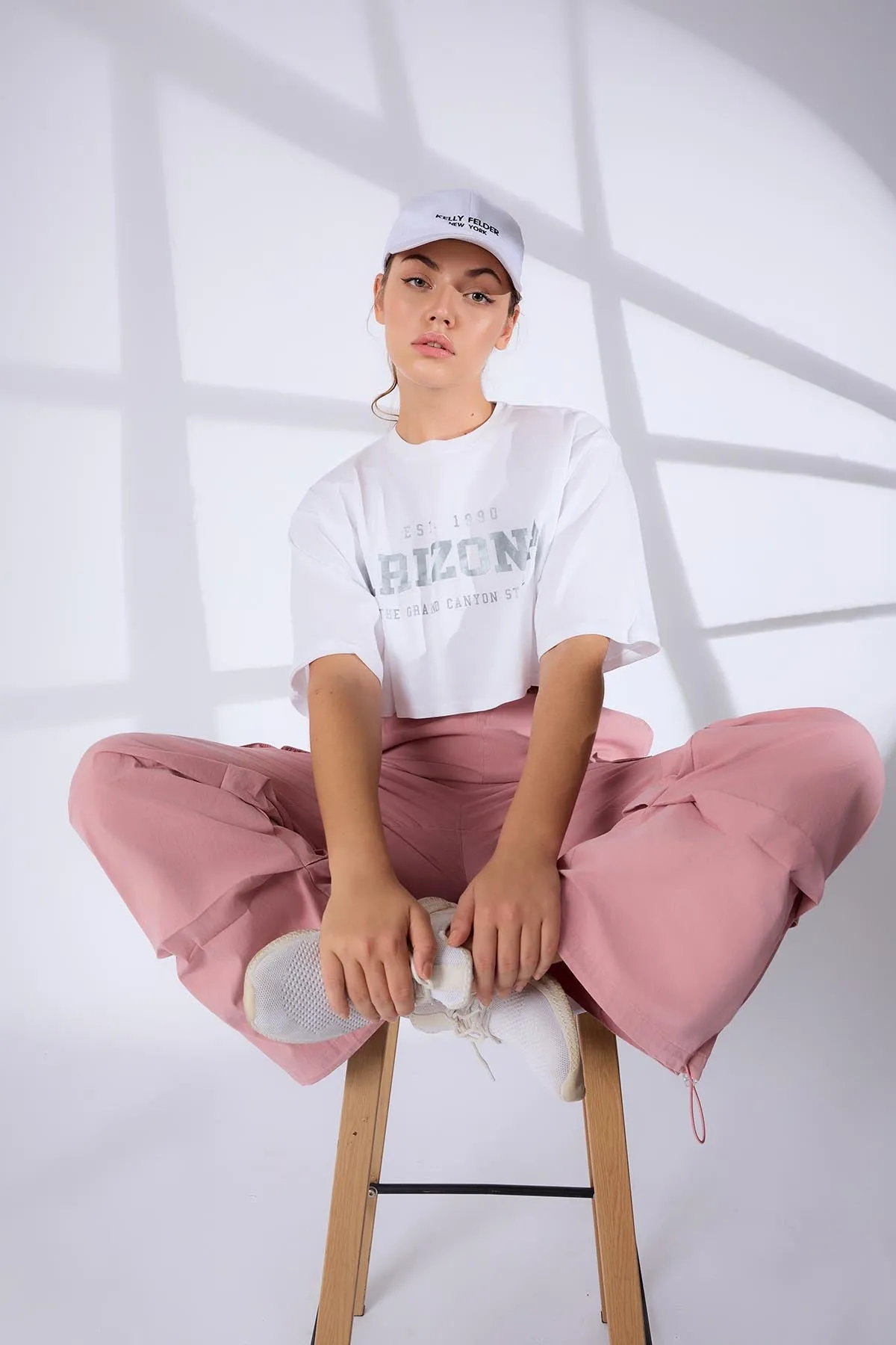 AZ Relaxed Cropped Tee