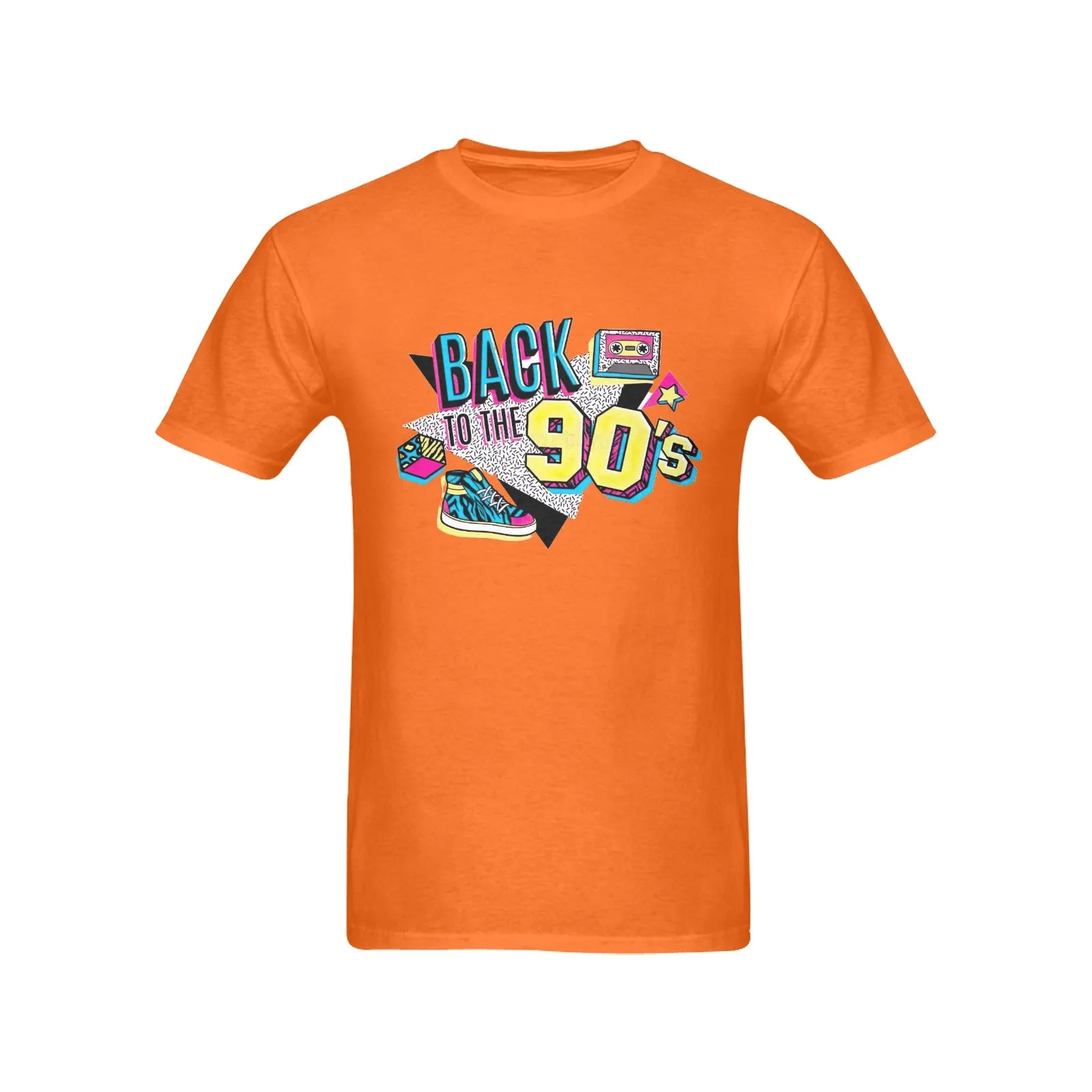 Back To The 90s Men's T-shirt 100% Cotton