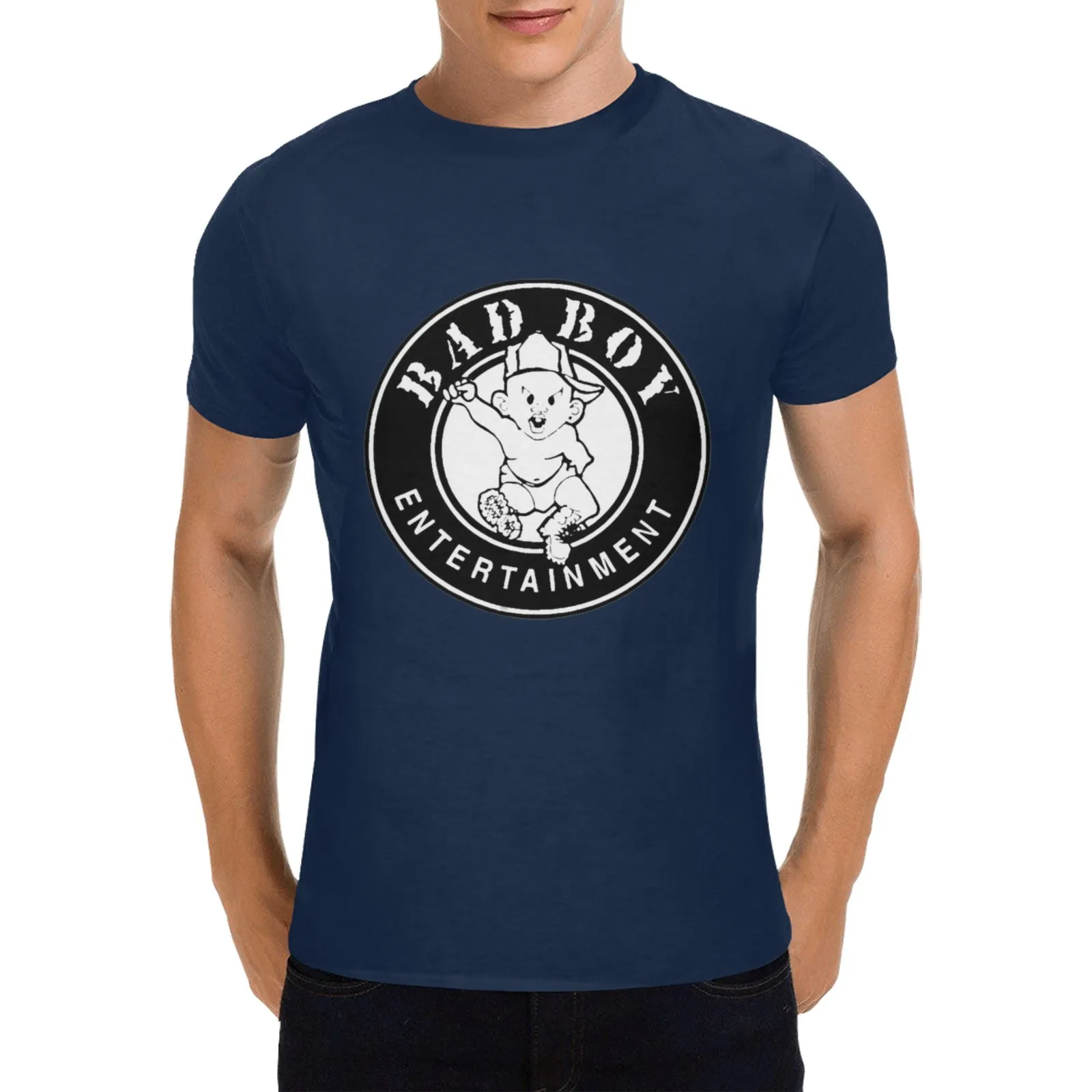 Bad Boy Records Men's T-shirt 100% Cotton