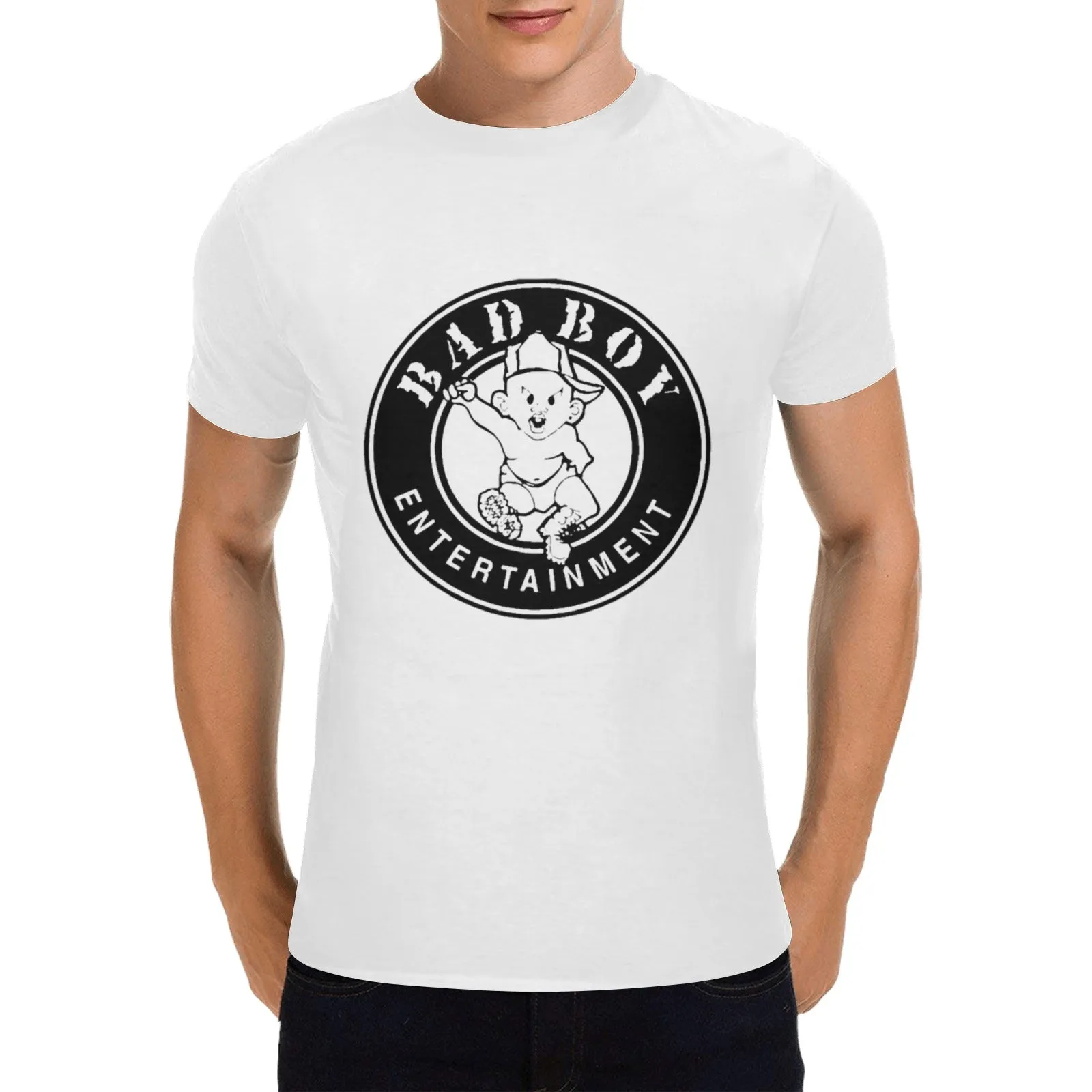 Bad Boy Records Men's T-shirt 100% Cotton
