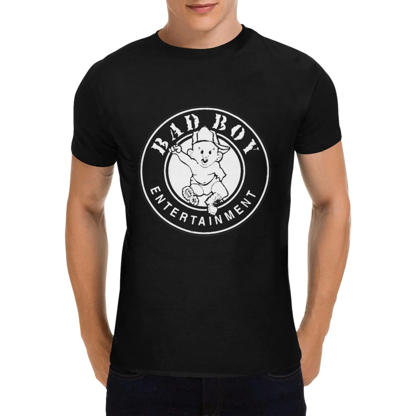 Bad Boy Records Men's T-shirt 100% Cotton