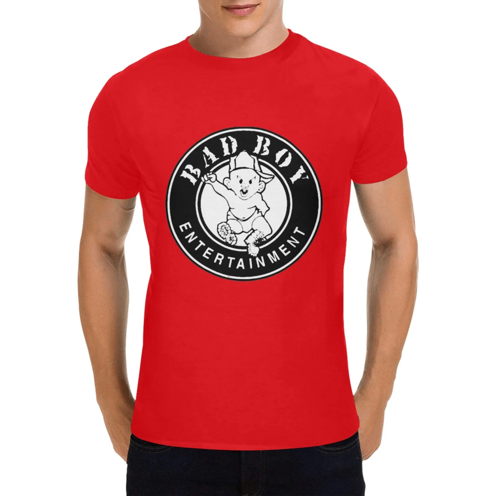 Bad Boy Records Men's T-shirt 100% Cotton