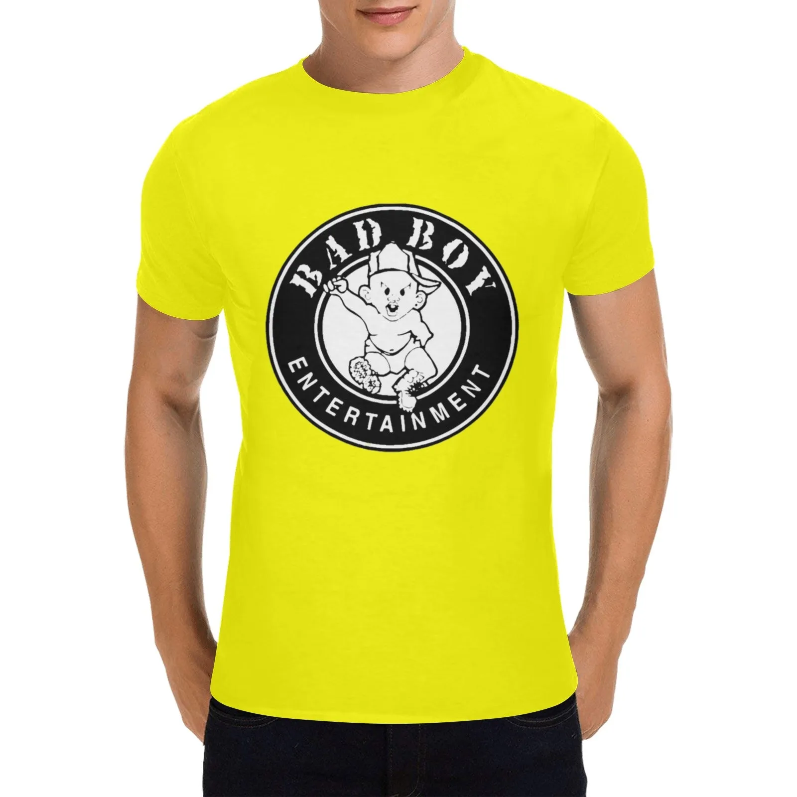 Bad Boy Records Men's T-shirt 100% Cotton