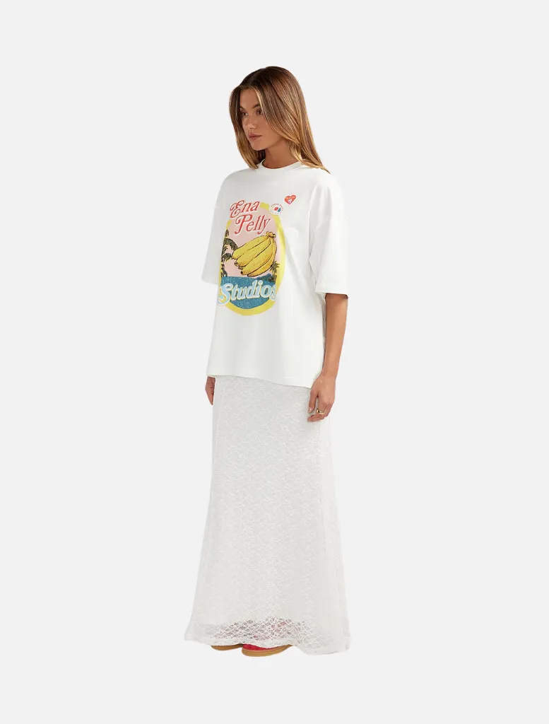 Banana Tee - Vintage White