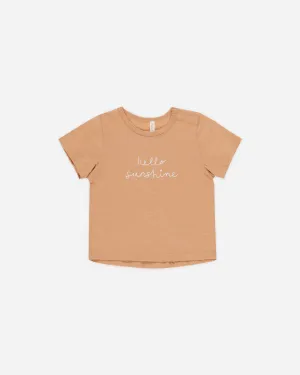 Basic Tee || Hello Sunshine