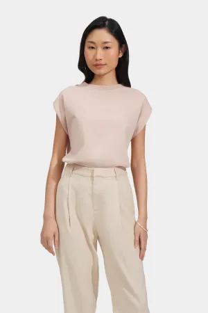 Basic Tee With Volume Sleeves