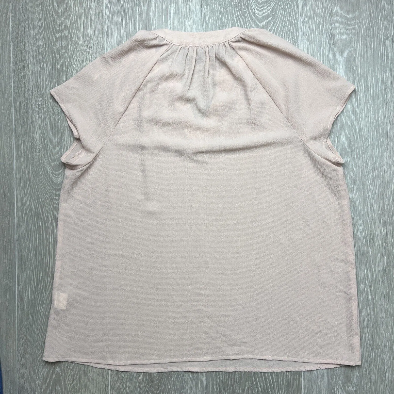 Basque Petites Womens Pink Top Size 12