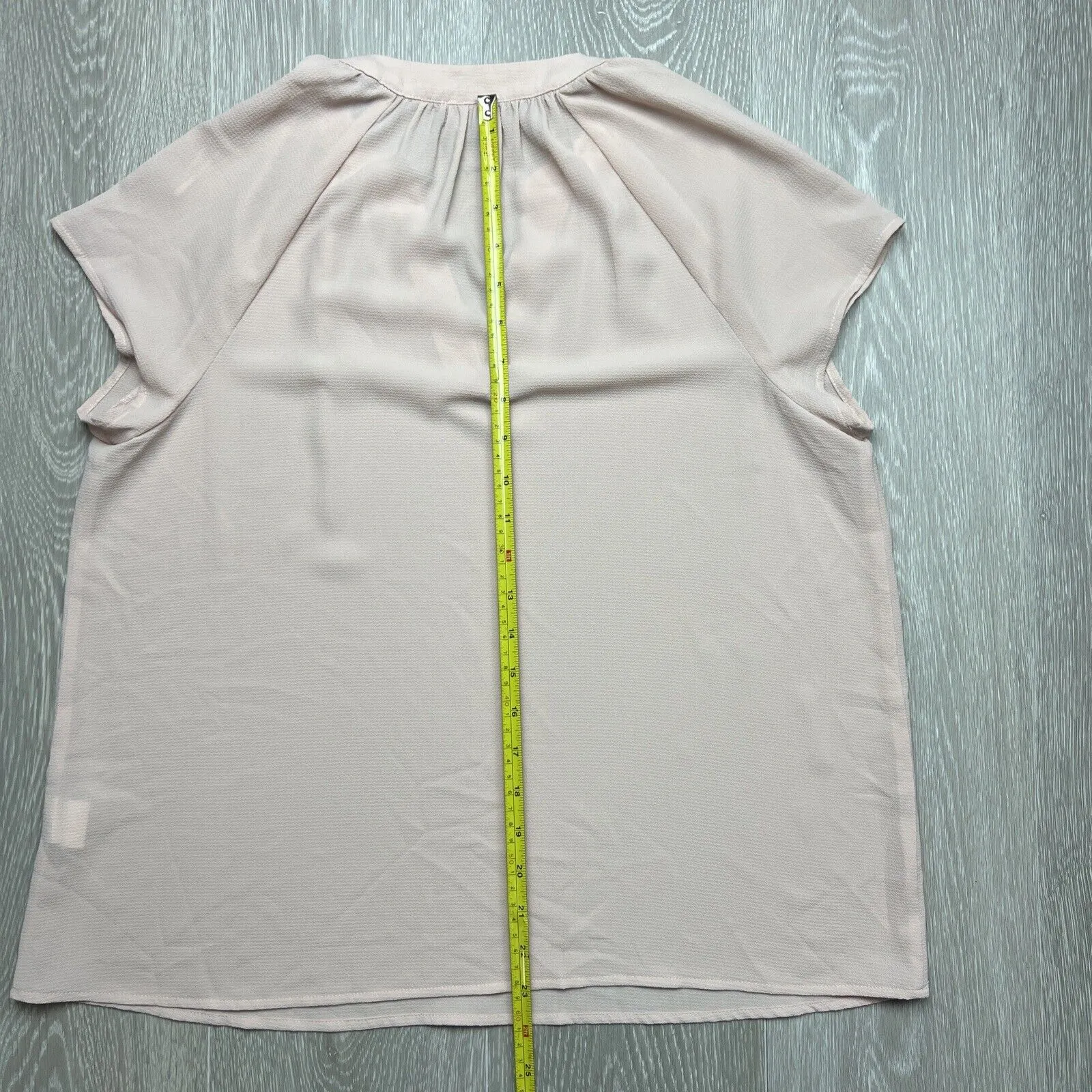 Basque Petites Womens Pink Top Size 12