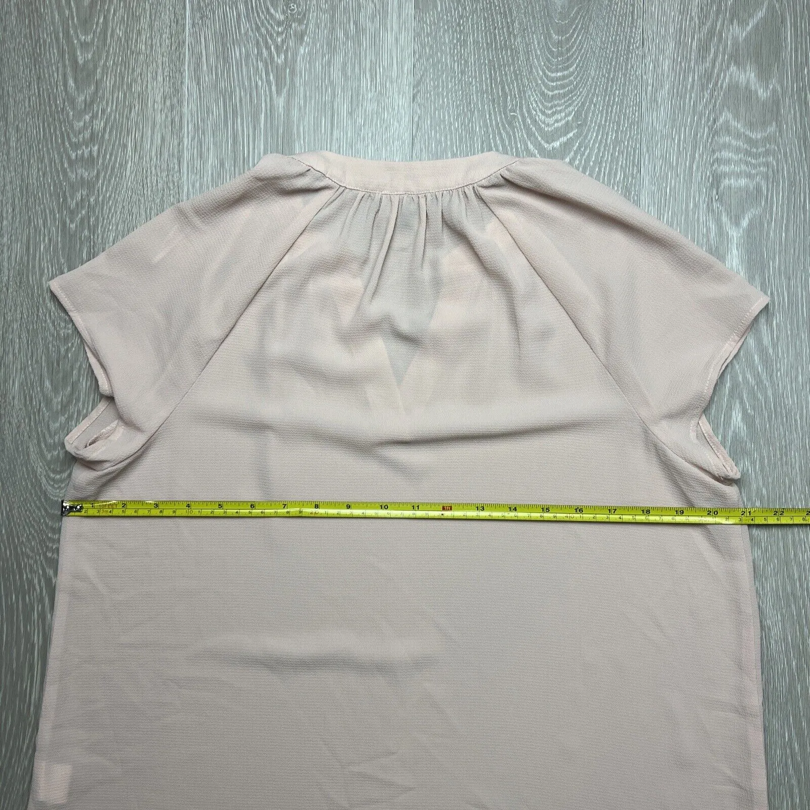 Basque Petites Womens Pink Top Size 12