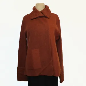 Beyond Threads Cardigan, Asymmetric, Cinnamon M