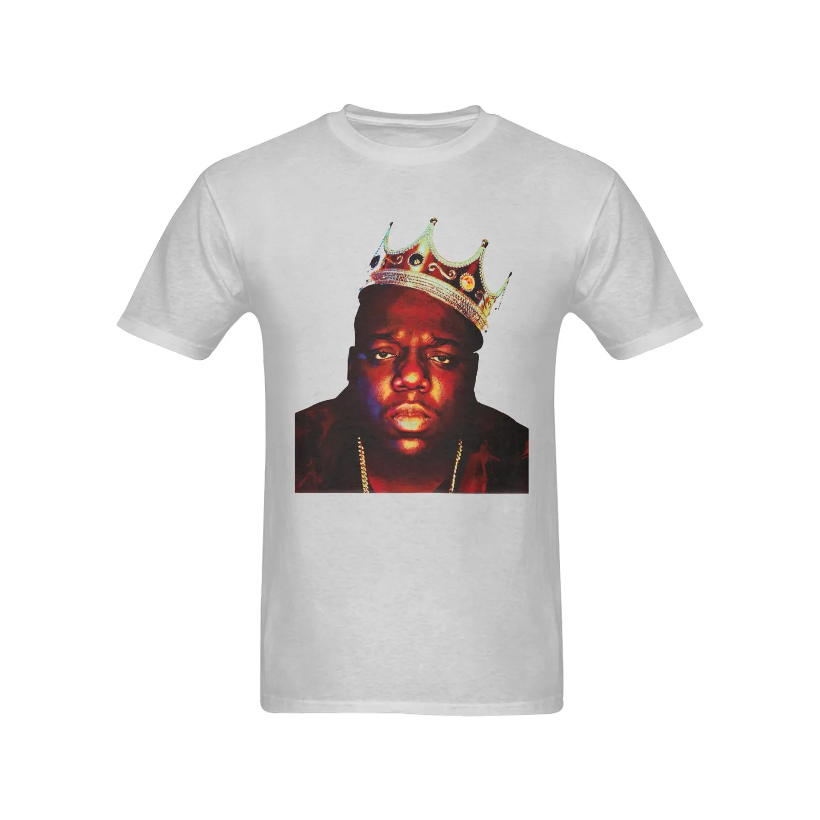 Biggie Smalls Crown Men's T-shirt 100% Cotton
