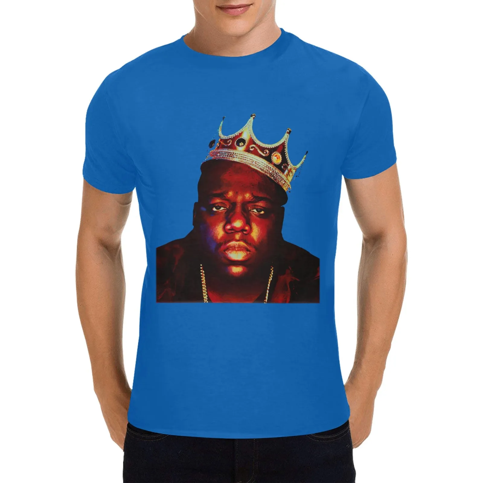 Biggie Smalls Crown Men's T-shirt 100% Cotton