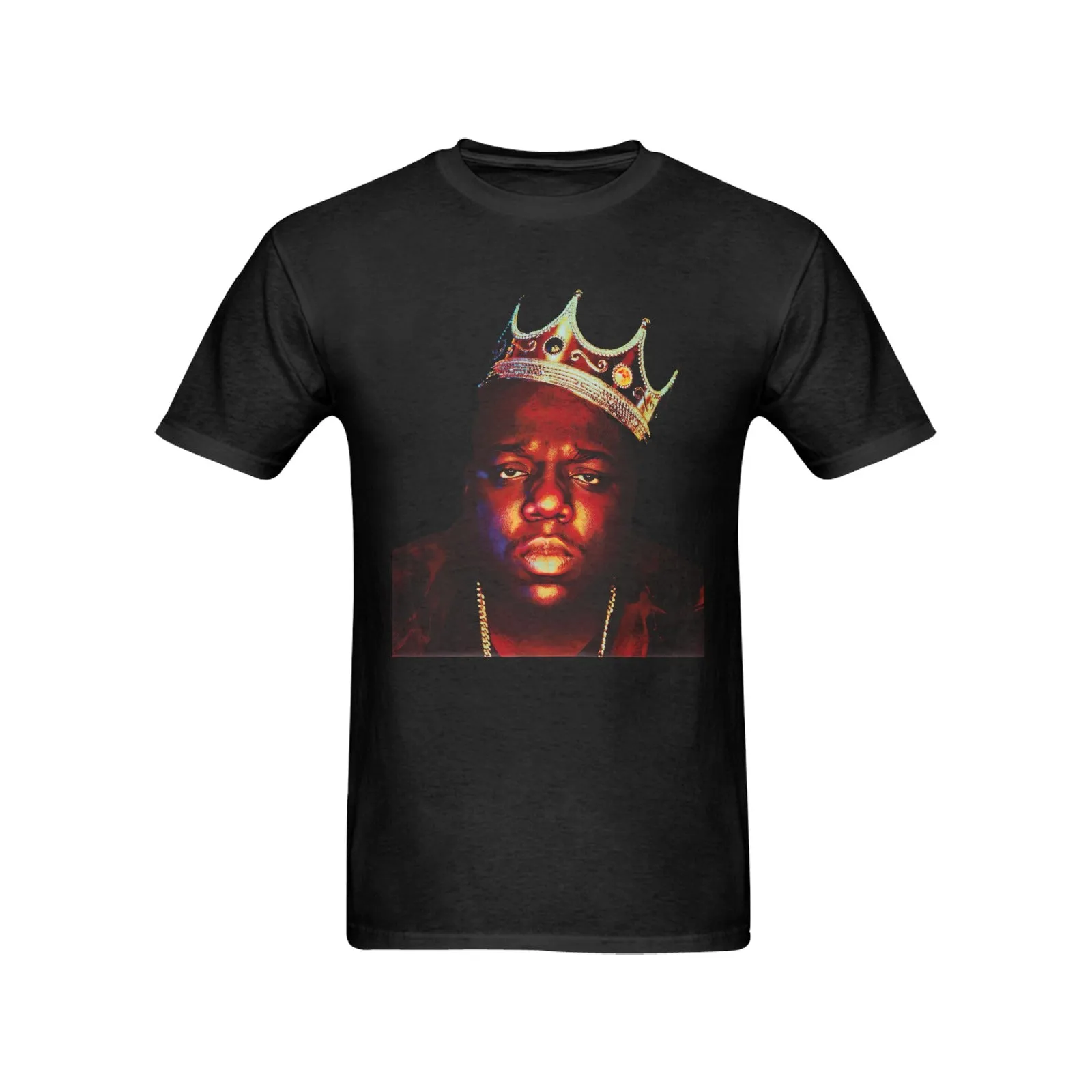 Biggie Smalls Crown Men's T-shirt 100% Cotton