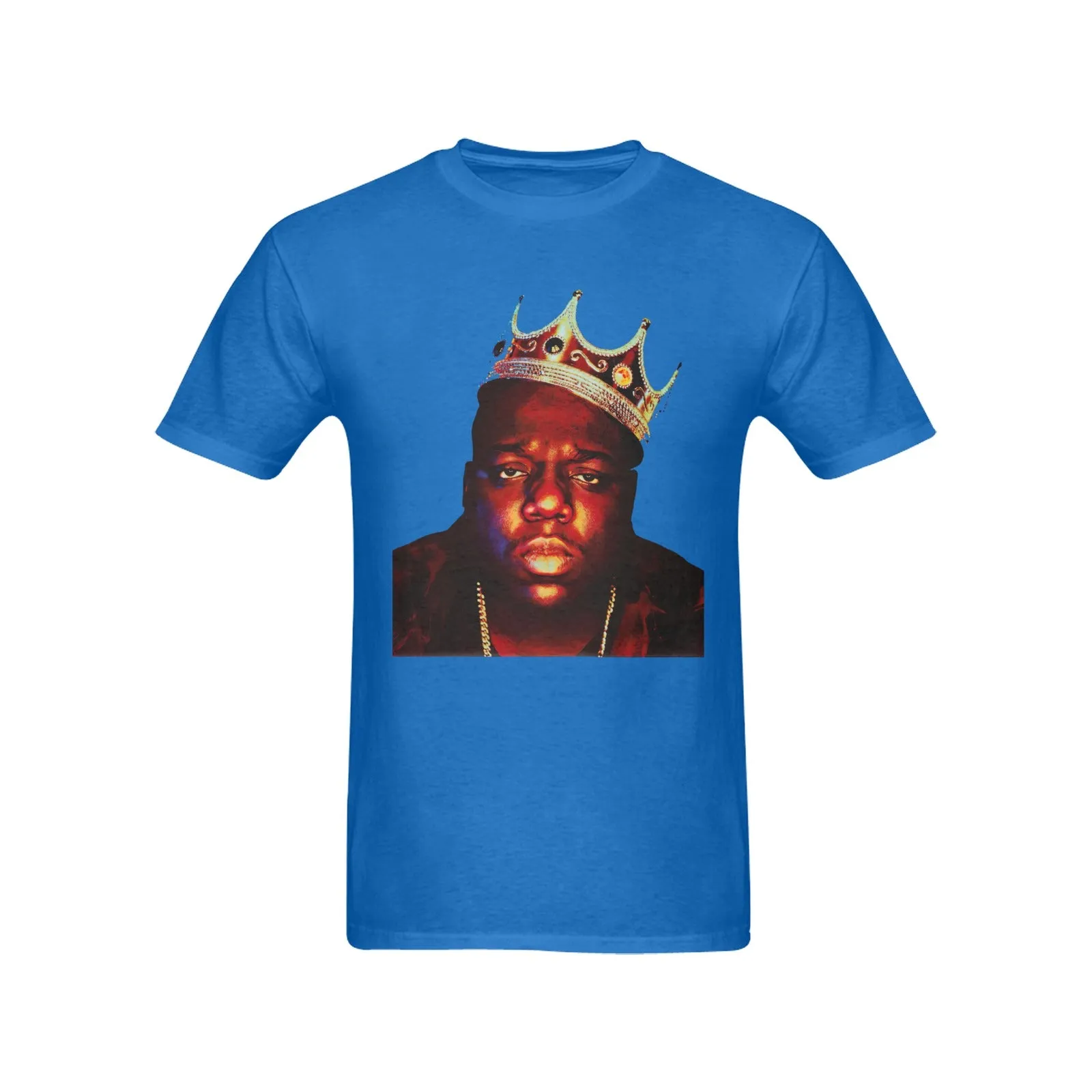 Biggie Smalls Crown Men's T-shirt 100% Cotton