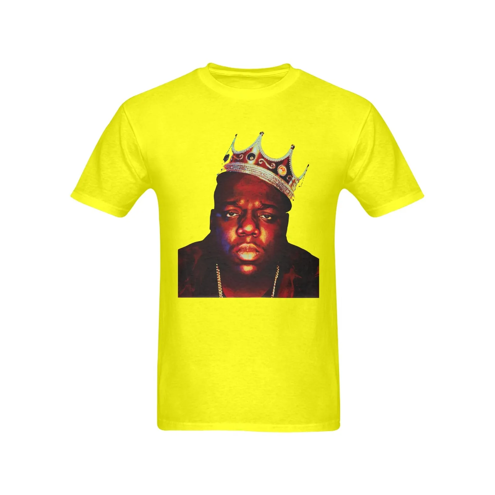Biggie Smalls Crown Men's T-shirt 100% Cotton