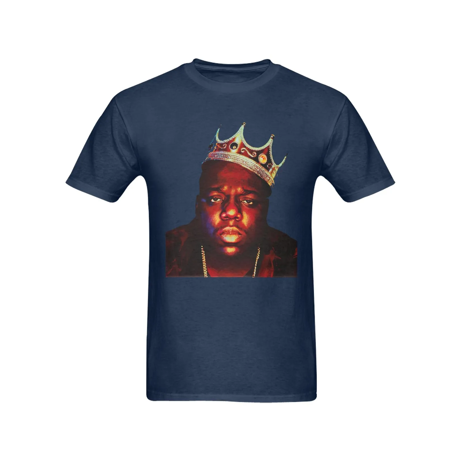 Biggie Smalls Crown Men's T-shirt 100% Cotton
