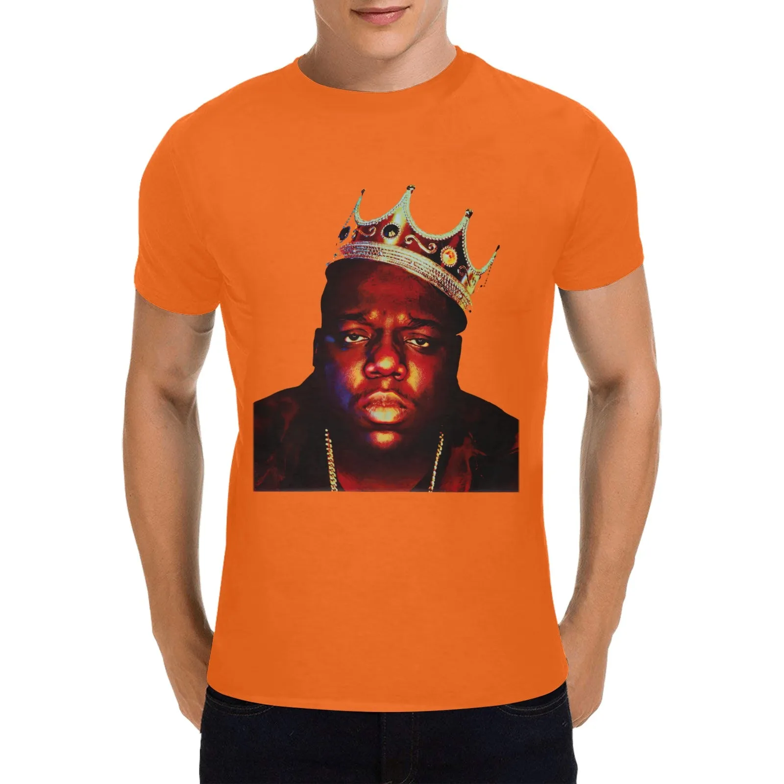 Biggie Smalls Crown Men's T-shirt 100% Cotton