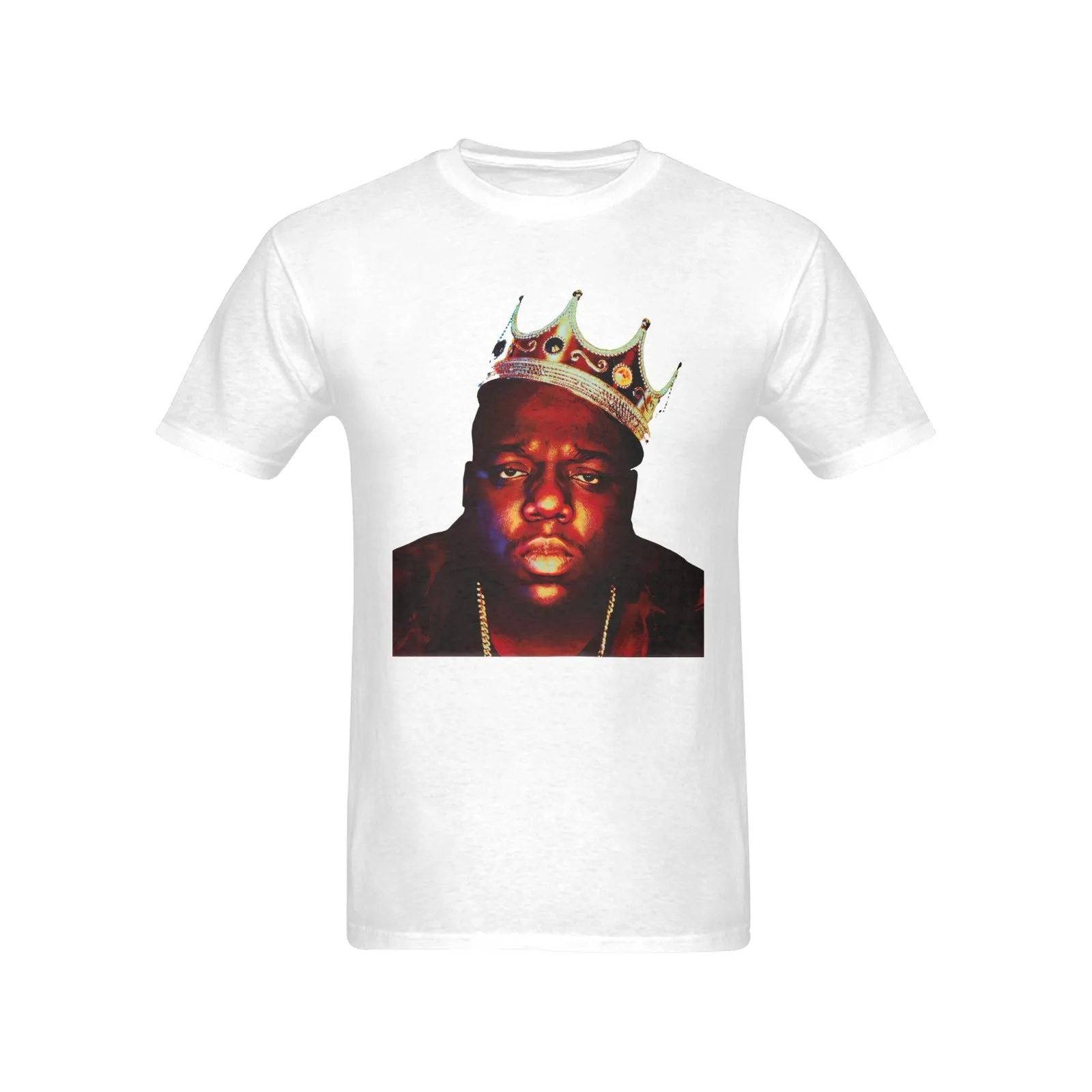Biggie Smalls Crown Men's T-shirt 100% Cotton