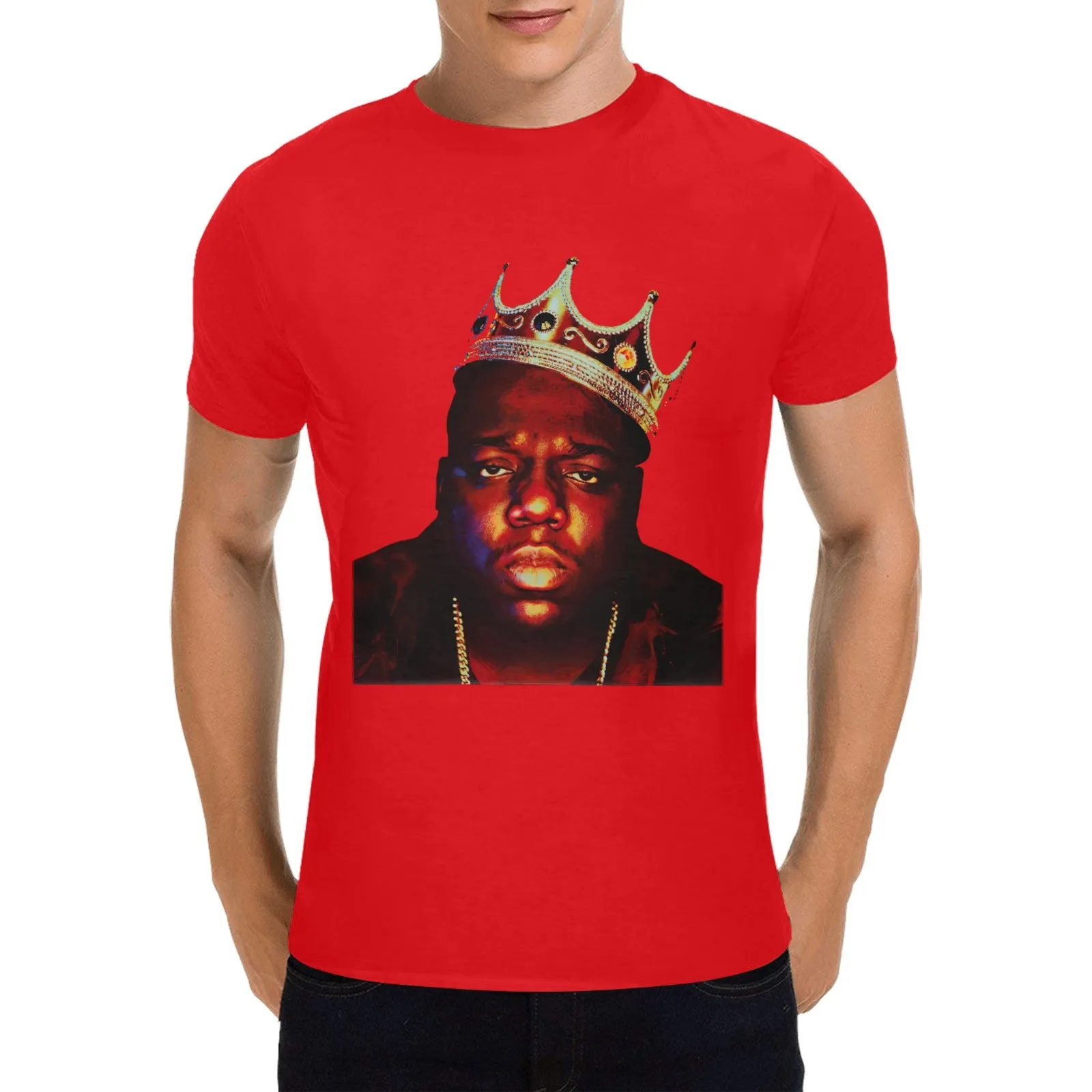 Biggie Smalls Crown Men's T-shirt 100% Cotton