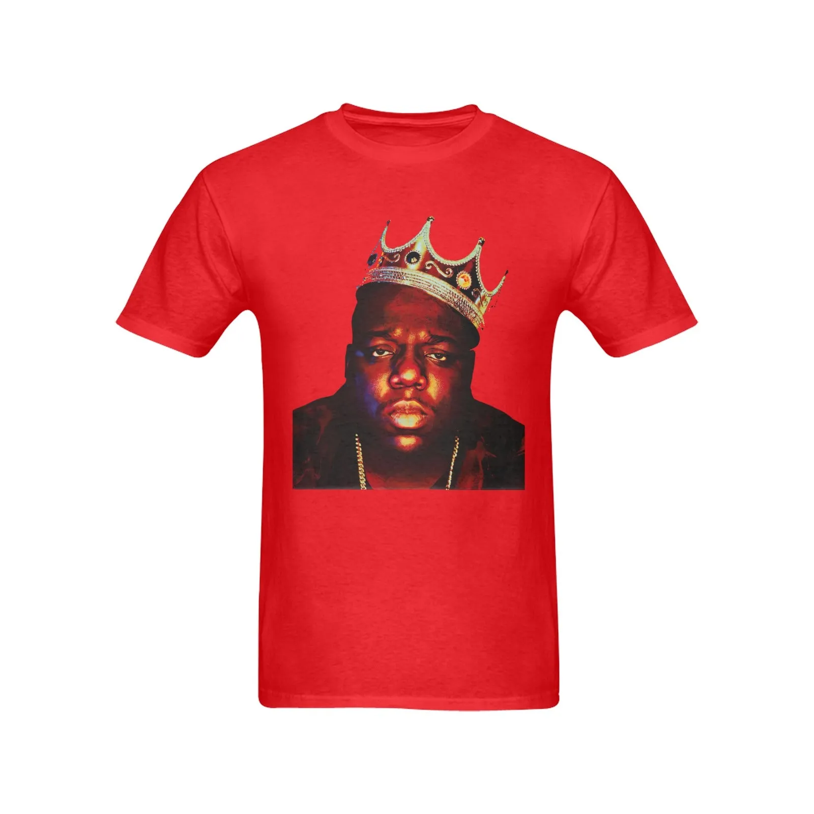 Biggie Smalls Crown Men's T-shirt 100% Cotton