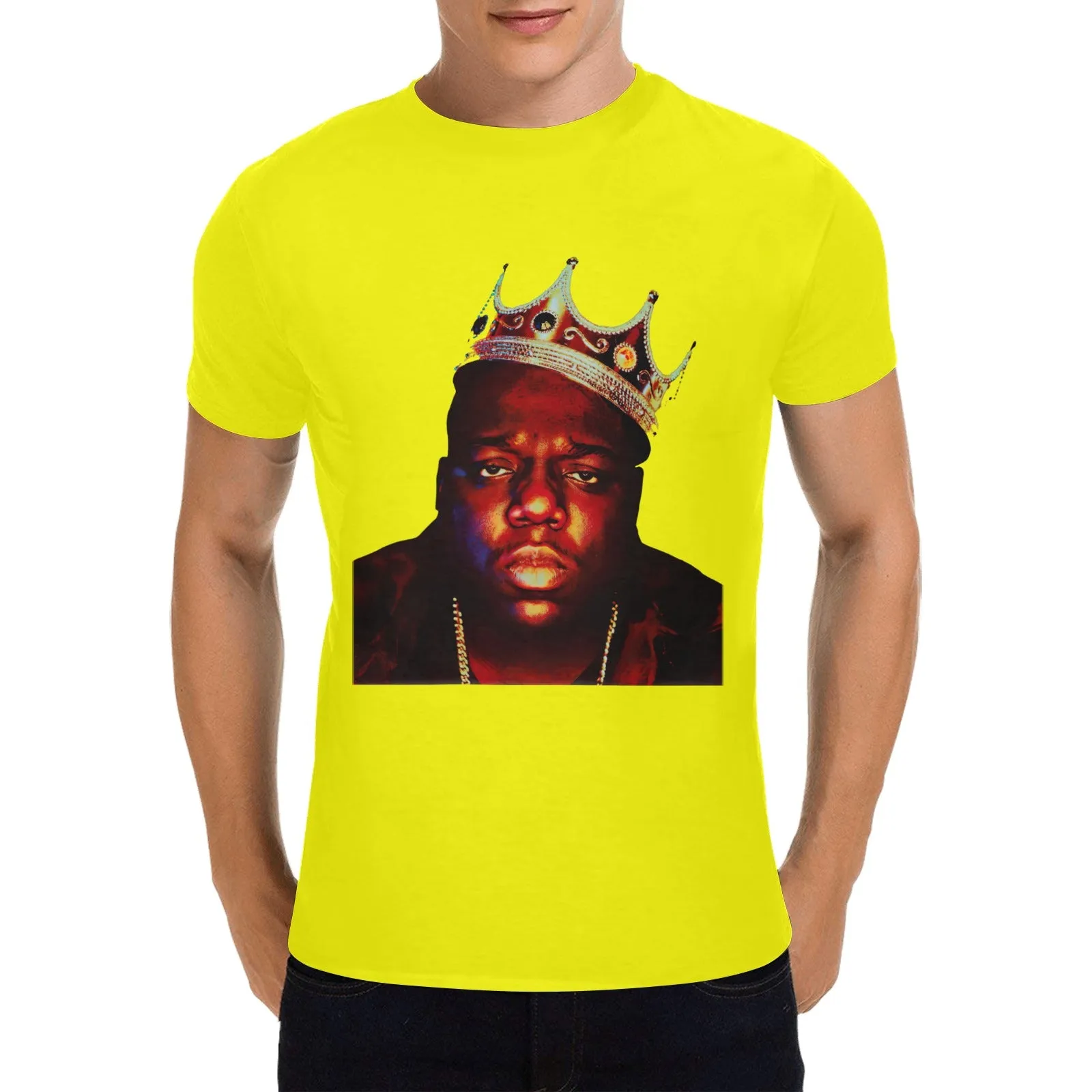 Biggie Smalls Crown Men's T-shirt 100% Cotton